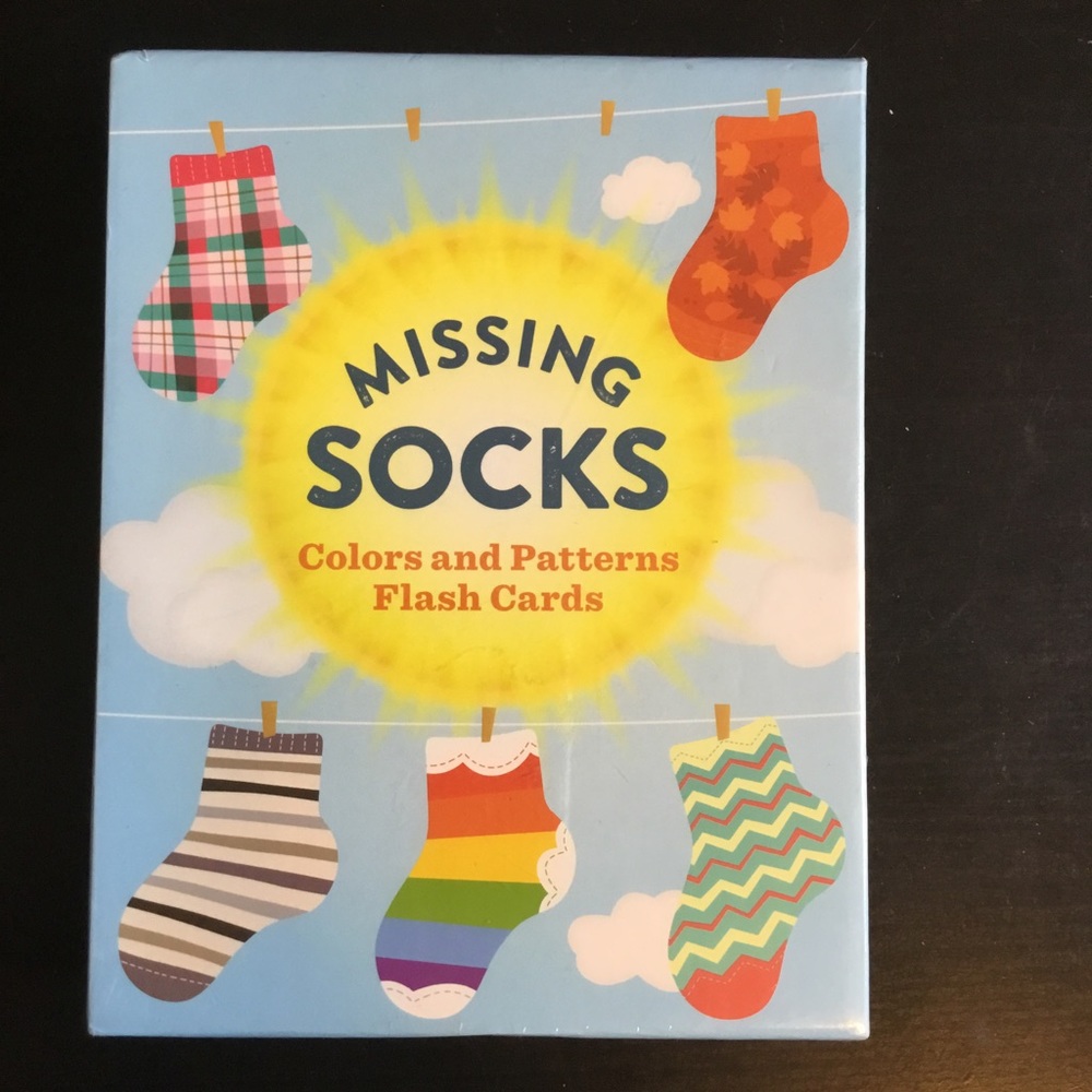 Missing Sock by Chronicle Books, Spot the Socks, New, Sealed